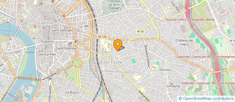 localisation de l'entreprise MONSIEUR SEBASTIEN MAURETTE à TOULOUSE