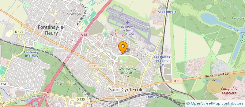 localisation de l'entreprise MONSIEUR SEBASTIEN MAURY  SAINT-CYR-L'ECOLE