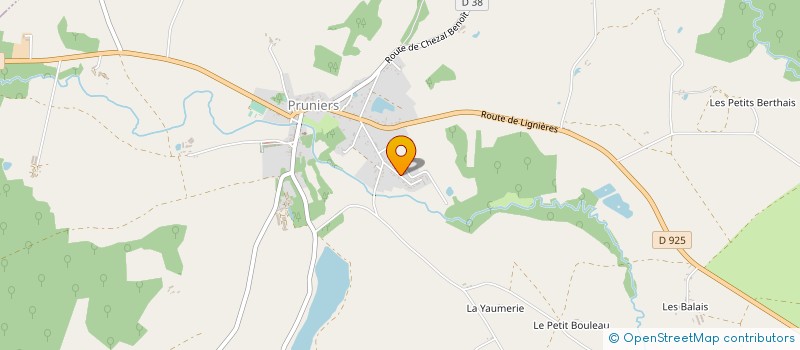 localisation de l'entreprise MONSIEUR SEBASTIEN MAYAUD à ARDENTES