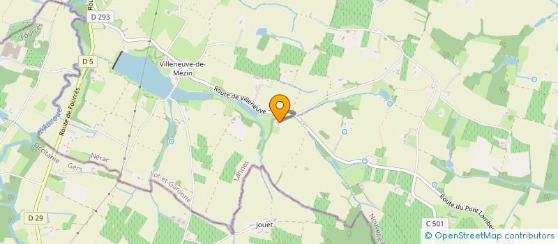 localisation de l'entreprise MONSIEUR SEBASTIEN MAZOYER  REAUP-LISSE