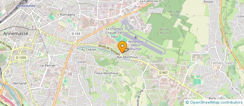 localisation de l'entreprise MONSIEUR SEBASTIEN MAZZEO  VETRAZ-MONTHOUX