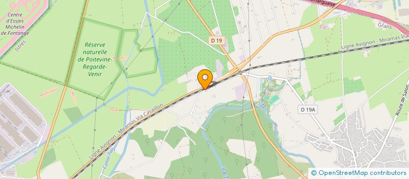 localisation de l'entreprise MONSIEUR SEBASTIEN MAZZONI  GRANS