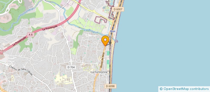 localisation de l'entreprise MONSIEUR SEBASTIEN MED  ANTIBES