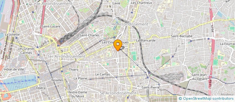localisation de l'entreprise MONSIEUR SEBASTIEN MELIN à MARSEILLE