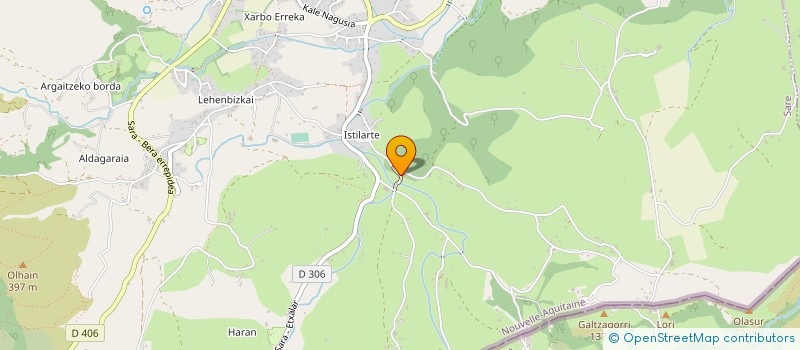 localisation de l'entreprise MONSIEUR SEBASTIEN MENDIONDE  SARE