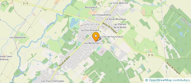 localisation de l'entreprise MONSIEUR SEBASTIEN MENEUX à LAILLY-EN-VAL