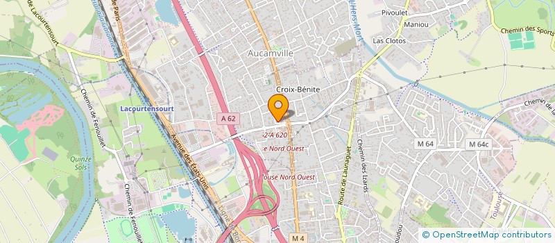 localisation de l'entreprise MONSIEUR SEBASTIEN MENORET à AUCAMVILLE