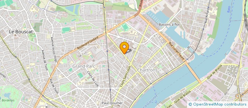localisation de l'entreprise MONSIEUR SEBASTIEN MENUT à BORDEAUX