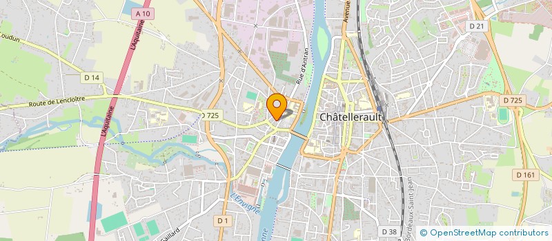 localisation de l'entreprise MONSIEUR SEBASTIEN MERCIER  CHATELLERAULT