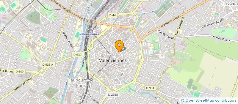 localisation de l'entreprise MONSIEUR SEBASTIEN MERCIER  VALENCIENNES