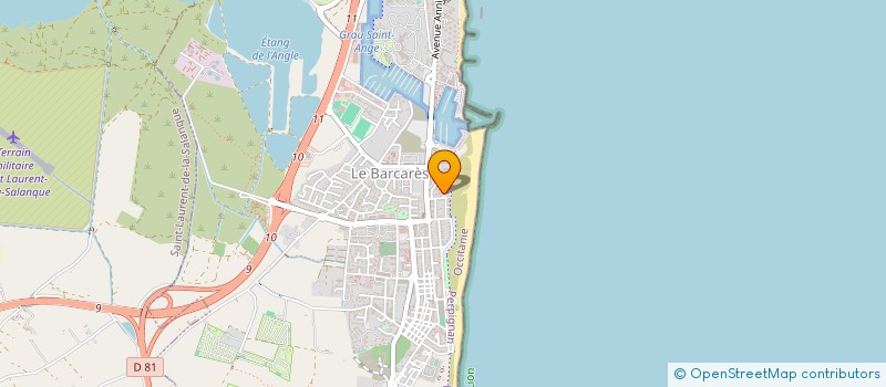 localisation de l'entreprise MONSIEUR SEBASTIEN MERIGNAC  LE BARCARES