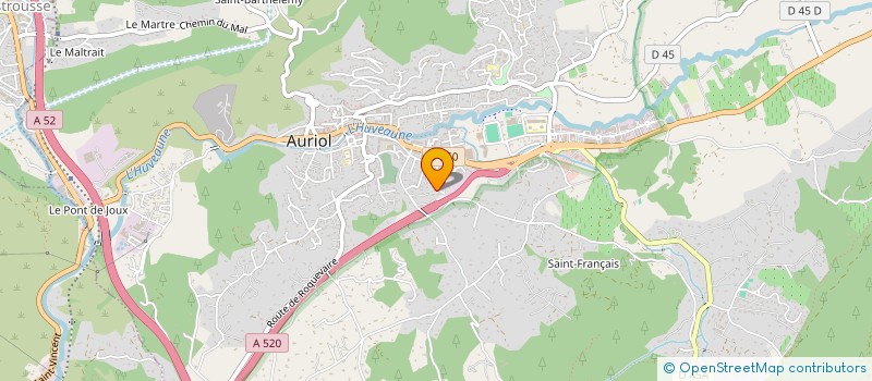 localisation de l'entreprise MONSIEUR SEBASTIEN MEROU à AURIOL