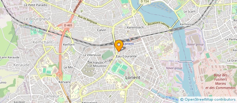 localisation de l'entreprise MONSIEUR SEBASTIEN MESLIER  LORIENT