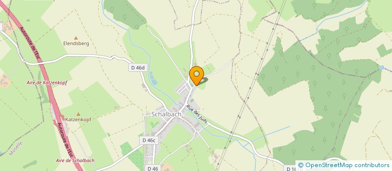 localisation de l'entreprise MONSIEUR SEBASTIEN MESNARD  SCHALBACH