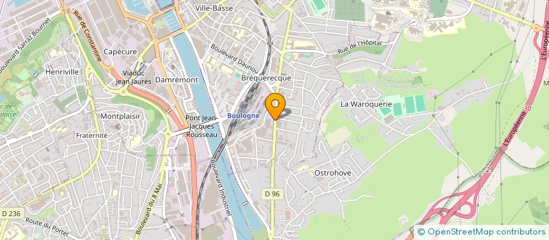 localisation de l'entreprise MONSIEUR SEBASTIEN MESNEL à BOULOGNE-SUR-MER