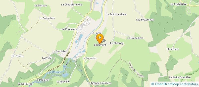 localisation de l'entreprise MONSIEUR SEBASTIEN MESNIL à LONGNY LES VILLAGES