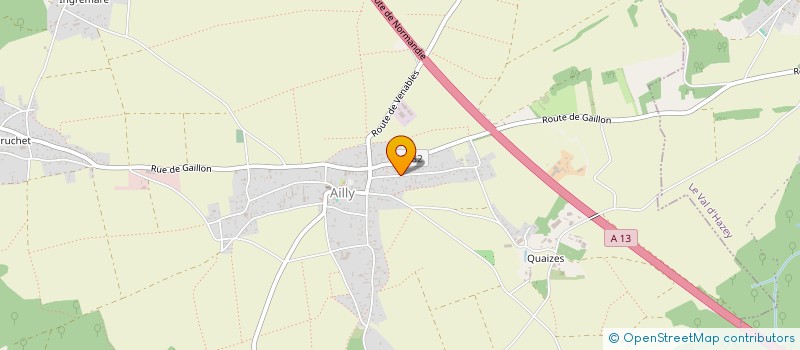 localisation de l'entreprise MONSIEUR SEBASTIEN MESSANT  AILLY