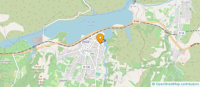 localisation de l'entreprise MONSIEUR SEBASTIEN MEYER  VINCA