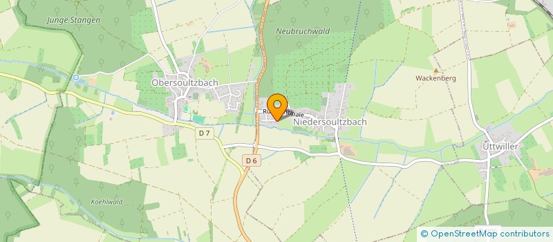 localisation de l'entreprise MONSIEUR SEBASTIEN MEYER  NIEDERSOULTZBACH