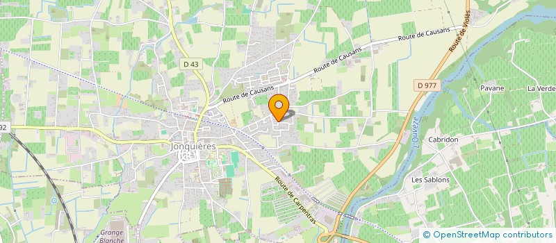 localisation de l'entreprise MONSIEUR SEBASTIEN MEZEI  JONQUIERES