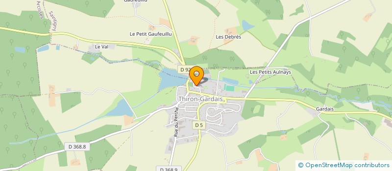 localisation de l'entreprise MONSIEUR SEBASTIEN MICHARD à THIRON-GARDAIS