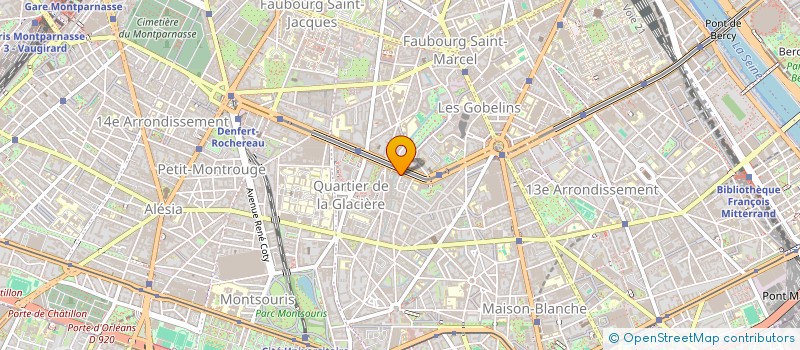 localisation de l'entreprise MONSIEUR SEBASTIEN MICHAUT  PARIS