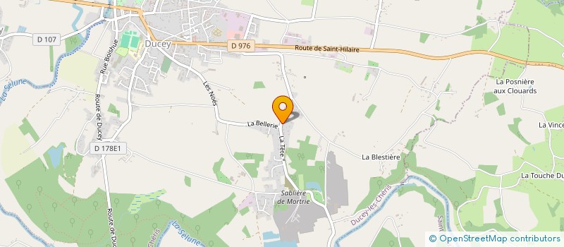 localisation de l'entreprise MONSIEUR SEBASTIEN MIGNON  DUCEY-LES CHERIS