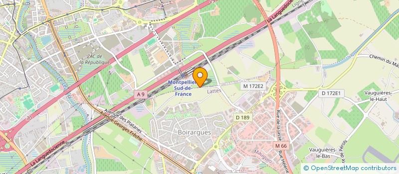 localisation de l'entreprise MONSIEUR SEBASTIEN MILLARD à MONTPELLIER