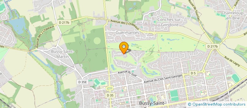 localisation de l'entreprise MONSIEUR SEBASTIEN MINASSIAN  BUSSY-SAINT-GEORGES