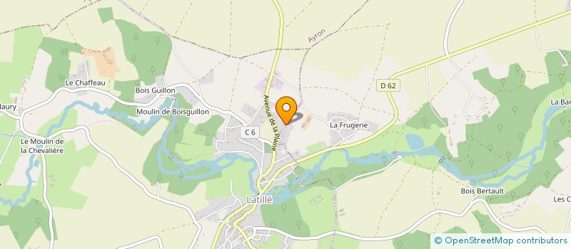 localisation de l'entreprise MONSIEUR SEBASTIEN MINEO  LATILLE