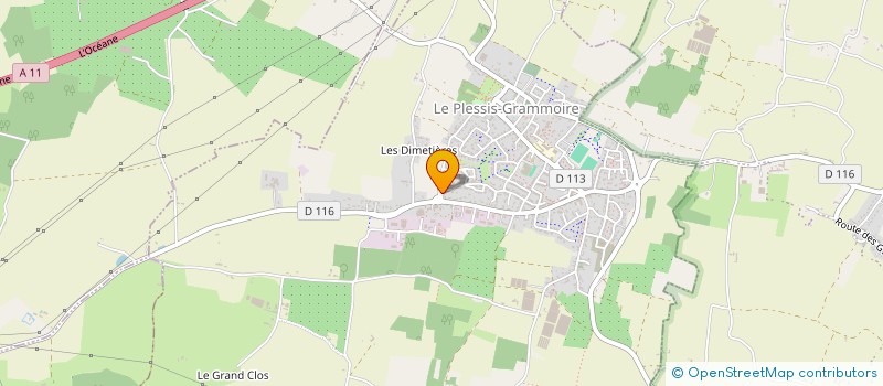 localisation de l'entreprise MONSIEUR SEBASTIEN MINGOT à LE PLESSIS-GRAMMOIRE