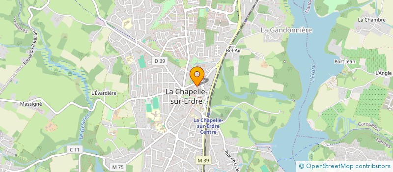 localisation de l'entreprise MONSIEUR SEBASTIEN MINGUET  LA CHAPELLE-SUR-ERDRE