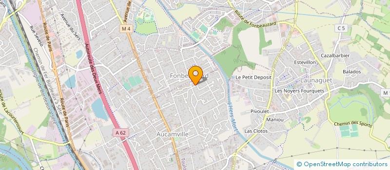 localisation de l'entreprise MONSIEUR SEBASTIEN MIQUEL à AUCAMVILLE