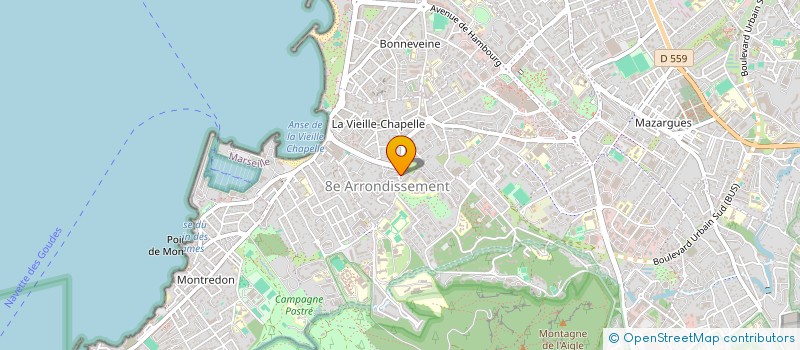 localisation de l'entreprise MONSIEUR SEBASTIEN MIRACOLO à MARSEILLE