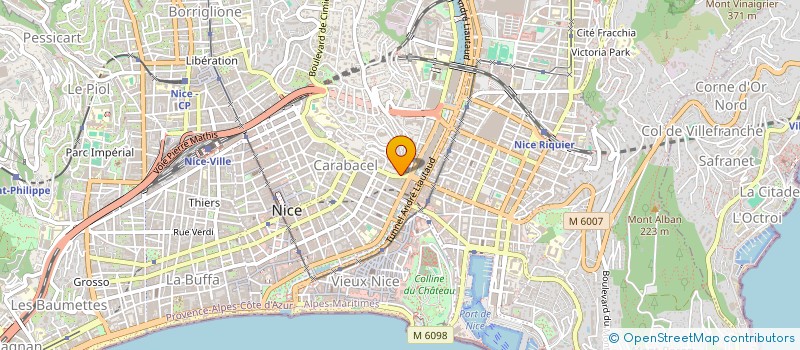 localisation de l'entreprise MONSIEUR SEBASTIEN MIREY à NICE