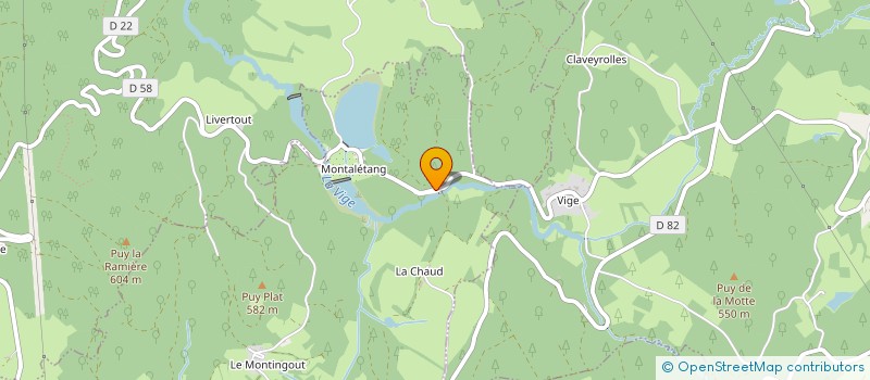 localisation de l'entreprise MONSIEUR SEBASTIEN MIRLIER  BOURGANEUF