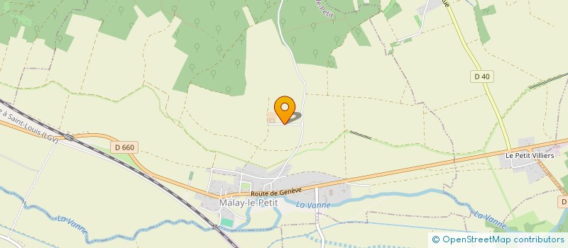 localisation de l'entreprise MONSIEUR SEBASTIEN MISSAULT  MALAY-LE-PETIT