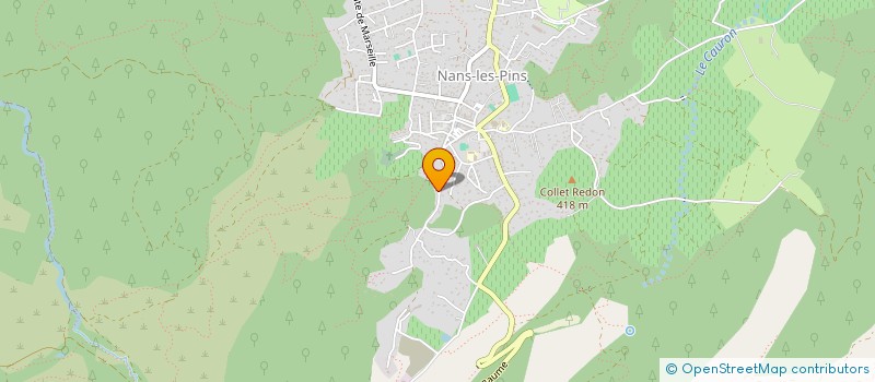 localisation de l'entreprise MONSIEUR SEBASTIEN MISSENTI  NANS-LES-PINS