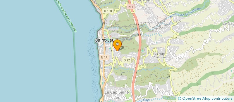 localisation de l'entreprise MONSIEUR SEBASTIEN MITRAM  SAINT-LEU