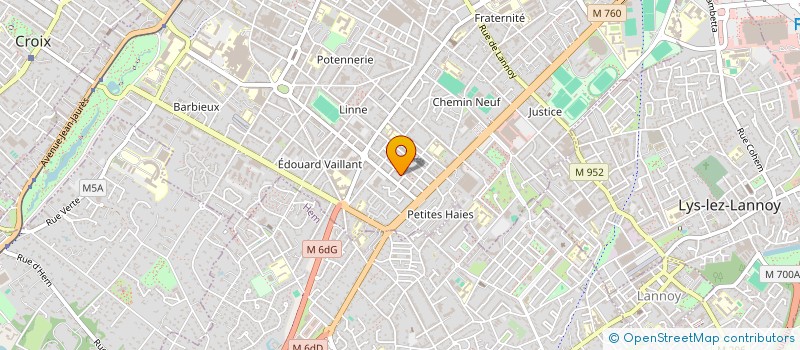 localisation de l'entreprise MONSIEUR SEBASTIEN MOERMAN à ROUBAIX