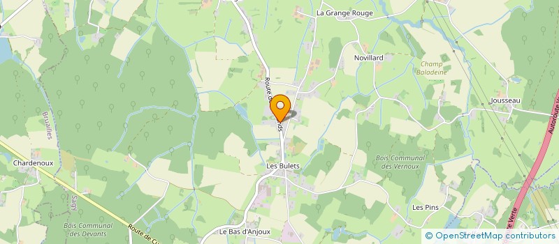 localisation de l'entreprise MONSIEUR SEBASTIEN MOLINOT  SAGY