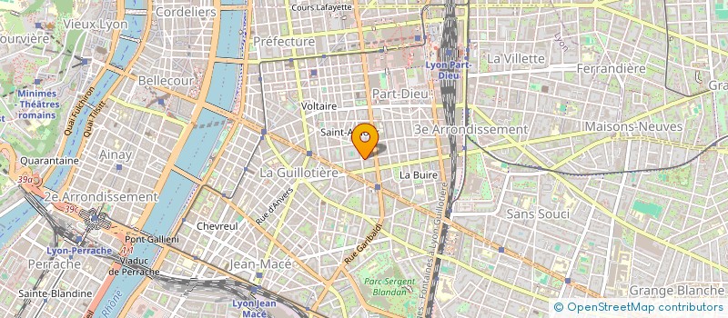 localisation de l'entreprise MONSIEUR SEBASTIEN MOLLON  LYON