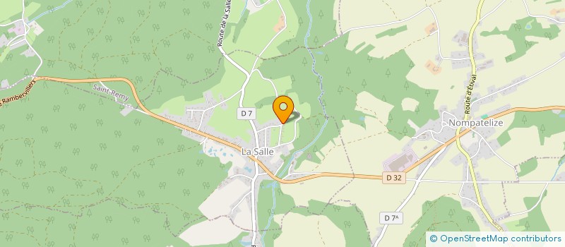 localisation de l'entreprise MONSIEUR SEBASTIEN MONCHABLON  LA SALLE