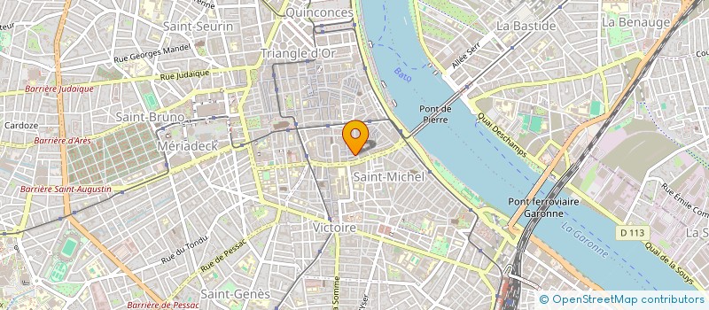 localisation de l'entreprise MONSIEUR SEBASTIEN MONGRAND à BORDEAUX