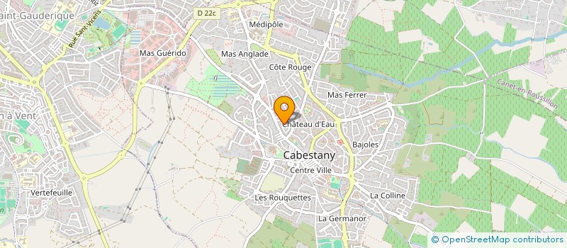 localisation de l'entreprise MONSIEUR SEBASTIEN MONIER à CABESTANY