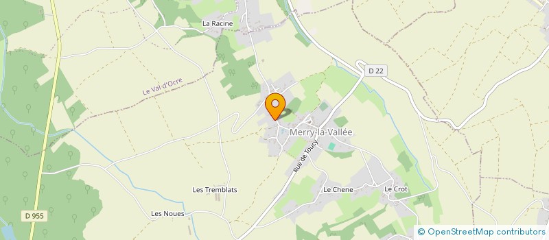 localisation de l'entreprise MONSIEUR SEBASTIEN MONIOT  BLENEAU