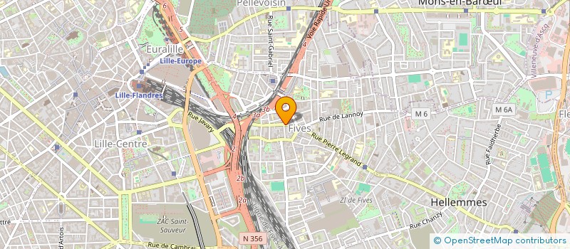 localisation de l'entreprise MONSIEUR SEBASTIEN MONTAGNE à LILLE
