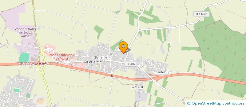 localisation de l'entreprise MONSIEUR SEBASTIEN MOQUET  FERRIERES