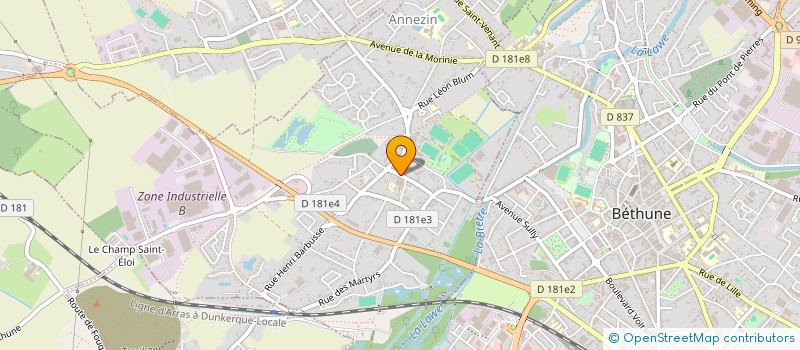 localisation de l'entreprise MONSIEUR SEBASTIEN MORAND  ANNEZIN