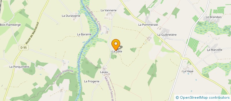 localisation de l'entreprise MONSIEUR SEBASTIEN MORANTIN à SAINT-MARS-DE-COUTAIS